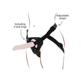 ToyJoy Get Real Strap-On Harness – Adjustable Harness Default Title > Dildos > Strap On Harnesses