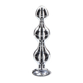 Diamond Star Beads Medium – Aluminium Butt Plug with Jewel Base Default Title > Anal Range > Anal Beads