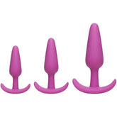 Mood Naughty 1 – Silicone Butt Plug Trainer Set with Three Sizes > Anal Range > Butt Plug Kits