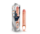 Performance Cock Sheath 10 Inch Penis Extender Sleeve Beige Flesh Pink > Sex Toys For Men > Penis Sleeves