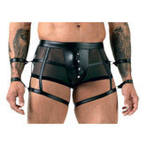 Svenjoyment Pants with Arm Restraints (Black) Mens Apparel