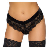 Cottelli Chain Crotch Panties – Elegant Lace Lingerie > Sexy Briefs > Female