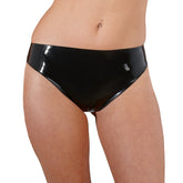 The Late X Simple Panties (Black) – Latex Panties XXL > Latex > Female