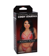 Signature Strokers Cindy Starfall – Luxury Pocket Pussy 6 Inches Flesh Brown > Sex Toys For Men > Masturbators > Manual