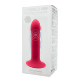 Adrien Lastic Hitsens 2 Pink 6.5 Inch Motorized Dildo with Charger and Double Density Core DONGS Vibrating