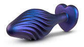 Anal Adventures Swirling Bling Plug Sapphire Anal Toy > Anal Range > Jewel Butt Plugs