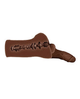 Backdoor Bash Dark Flexible TPE Anal Masturbator Toy for Men Strokers - Manual