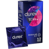 Durex Mutual Climax Regular Fit Condoms 12 Pack Default Title > Condoms > Control Condoms
