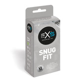 EXS Snug Closer Fitting Condoms 12 Pack Default Title > Condoms > Natural and Regular