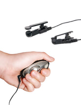 Fetish Fantasy Shock Therapy Electric Nipple Clamps for Play Nipple Clamps