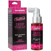 GoodHead Deep Throat Spray 59ml - Sweet Strawberry Flavor > Lube > Oral Gels & Sprays