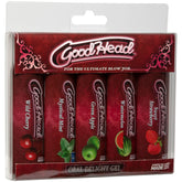Goodhead Oral Delight Gel 1 Ounce 5 Pack 28g ea > Lube > Oral Gels & Sprays