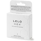 Lelo Hex Original – Revolutionary Thin Condoms 3 Pack > Essentials > Condoms
