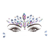 Le Desir Dazzling Crowned Face Bling Sticker Default Title > Clothes > Body Jewellery