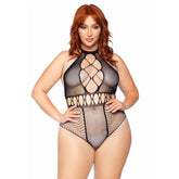 Leg Avenue Seamless Bodysuit UK 14 to 18 Default Title > Clothes > Plus Size Lingerie