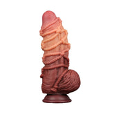 Lovetoy Extreme Dildo With Rope Pattern Default Title > Realistic Dildos and Vibes > Penis Dildo