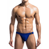Male Basics Fetish Swim Jockstrap (Blue) – Comfortable Polyester Jockstrap Jockstraps