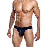 Malebasics Neon Jock (Blue) – Men's Jockstrap Underwear Jockstraps