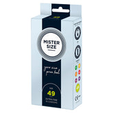 Mister Size 49mm Your Size Pure Feel Condoms 10 Pack Default Title > Condoms > Natural and Regular