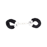 Bound to Play Heavy Duty Furry Handcuffs (Black) – Adjustable Role-Play Handcuffs Default Title > Bondage Gear > Handcuffs