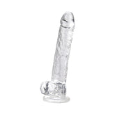 Loving Joy 11 Inch Clear Dildo with Balls – Realistic Suction Cup Dildo 11 Inch Length 1.75 Inch Diameter Dongs Big