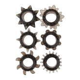 Loving Joy Textured Cock Ring Set – Stretch TPE Cock Rings Pack of 6 Default Title COCK RINGS