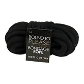 Bound to Please Bondage Rope (Black) – Durable Soft Bondage Rope Rope