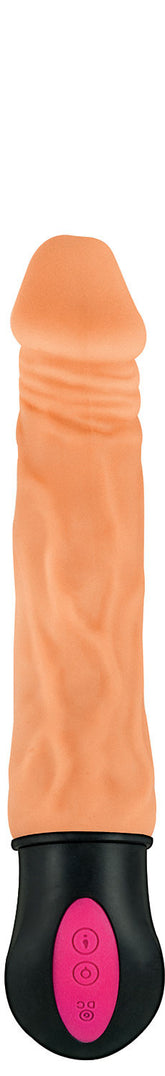 Natural Realskin Hot Bendable Vibrator with Rechargeable > Realistic Dildos and Vibes > Penis Vibrators