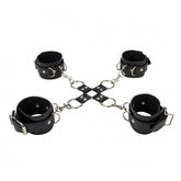 Shots Ouch Leather Hand and Leg Cuffs – Adjustable Leather Restraints > Bondage Gear > Restraints
