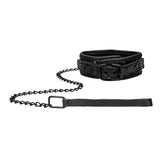 Ouch Luxury Collar With Leash – Adjustable BDSM Collar and Leash Set Default Title > Bondage Gear > Collars & Leashes