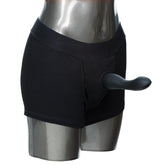 Packer Gear Boxer Harness Black Xtra Small to Small Bodyforms