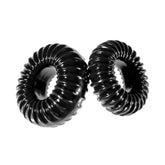 Perfect Fit XPlay Gear Slim Ribbed Cock Rings 2 Pack > Cock Ring > Sets