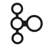 Rimba Quatro Cock Ring And Ball Splitter Adjustable Default Title > Bondage Gear > Bondage Cock Rings
