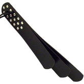 Rouge Garments Three Flap Paddle Black > Bondage Gear > Paddles