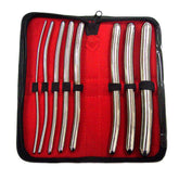 Rouge Stainless Steel Hegar Dilator Set For Intimacy Sounding Rods