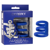 Admiral Triple Cock Cage – Snug Enhancer Cock Cage Blue > Bondage Gear > Male Chastity