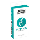Secura Extra Feel Ultra Thin Condoms 12 Pack Natural Default Title > Condoms > Natural and Regular