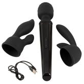Super Strong Wand Massager Vibrator With Two Attachments Default Title > Sex Toys For Ladies > Wand Massagers and Attachments