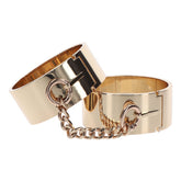 Slave Wrist Cuffs (Gold) Gold > Bondage Gear > Handcuffs