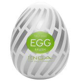Tenga Brush Egg Male Masturbator Compact Ribbed Sleeve Default Title Strokers - Cup|Egg