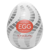 Tenga Tornado Egg Masturbator Compact Ribbed Stroker Default Title Strokers - Cup|Egg