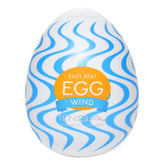 Tenga Wind Egg Compact Disposable Masturbator Wave Texture Default Title Strokers - Cup|Egg