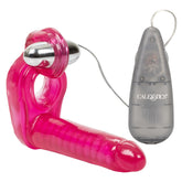 Ultimate Triple Stimulator Vibrating Cock Ring Dong Default Title > Realistic Dildos and Vibes > Double Dildos
