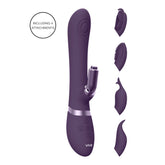 Vive Etsu – Interchangeable Silicone Sleeve Rabbit Vibrator Default Title > Vibrators > Ladies > Rabbit