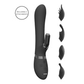 Vive Chou Double Action Interchangeable Rabbit Vibrator Default Title VIBRATORS-RABBIT-MULTI