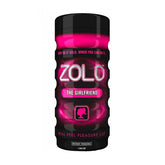 Zolo Girlfriend Masturbator Cup Cerise Ergonomic Design Strokers - Manual
