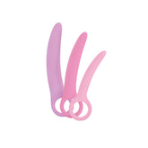 Skins Care Curved Dilators 3-Piece Set Medical-Grade Silicone Small to Medium Dilators > Sex Toys > Dilators