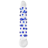 Loving Joy Spectrum Nubby Textured Glass Dildo – Hypoallergenic 18cm Length 2cm Diameter Dildo Default Title DONGS Glass
