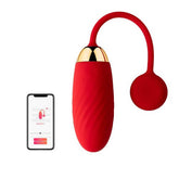 Svakom Ella (Red) – App Controlled Waterproof Silicone Vibrating Egg Default Title EGGS