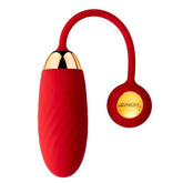 Svakom Ella Neo Red Interactive Vibrating Bullet 8.5 Inches Red EGGS